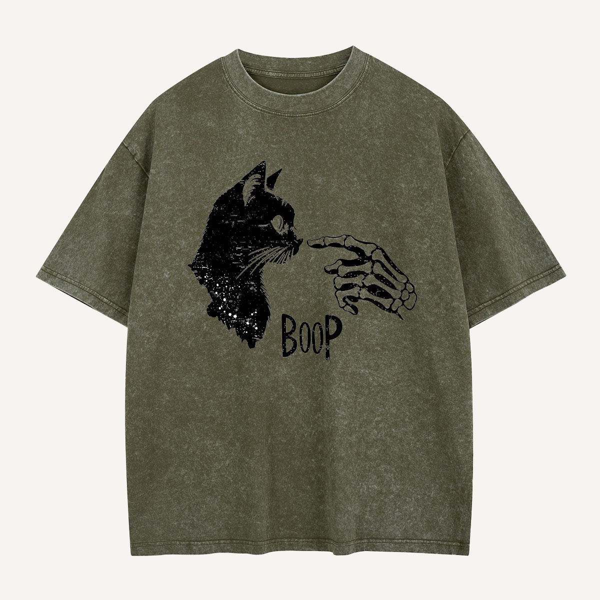 One Boop Beyond the Grave Washed T-Shirt