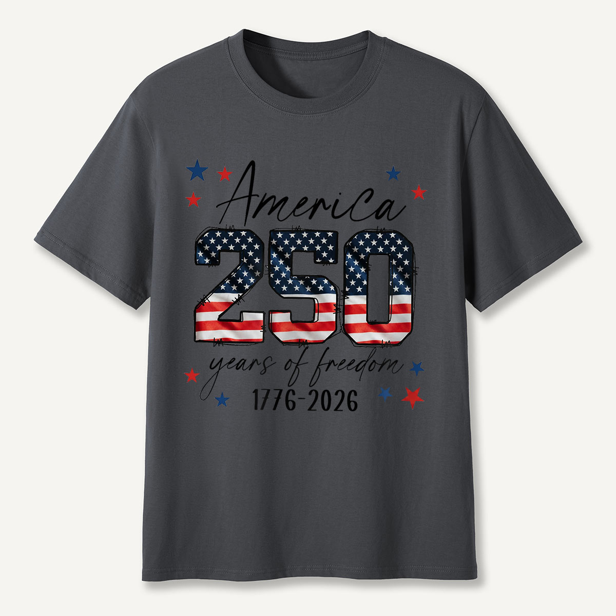 America 250 Years of Freedom 1776‑2026 T-Shirt