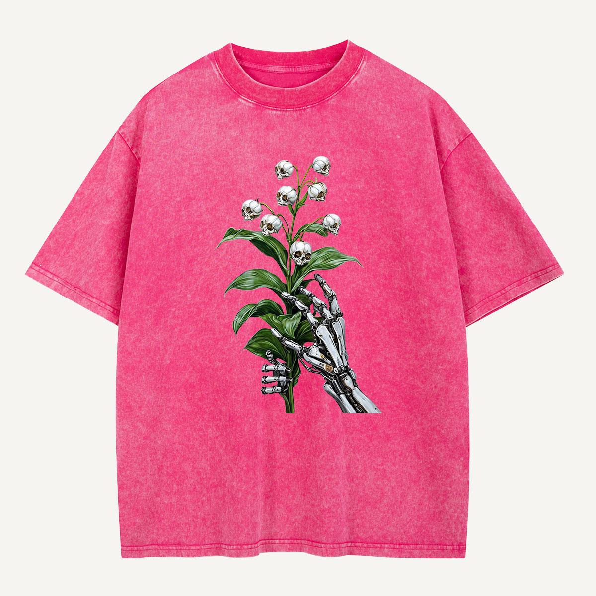 Handle with Bones Washed T-Shirt