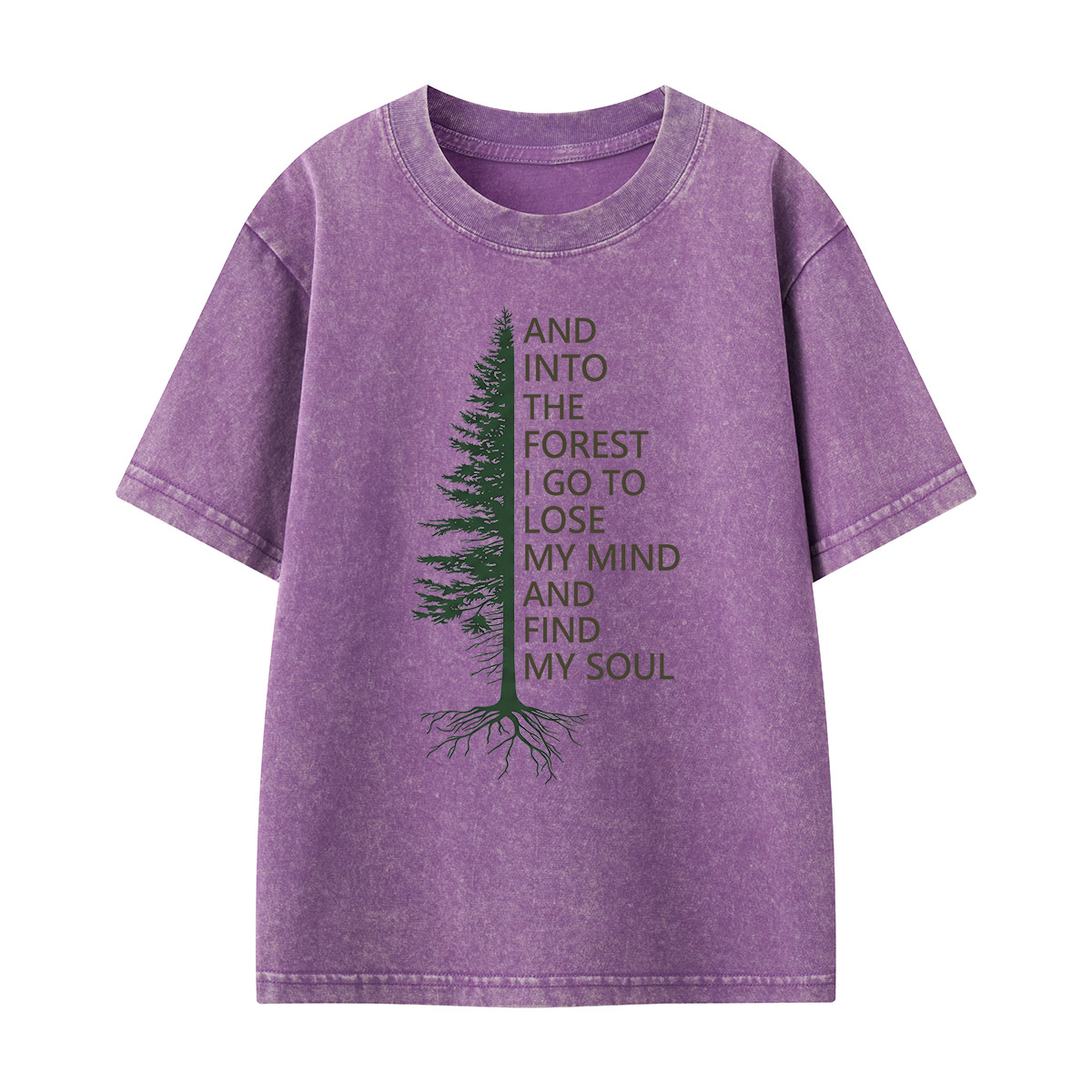 Into the Woods Kids Washed T-Shirt