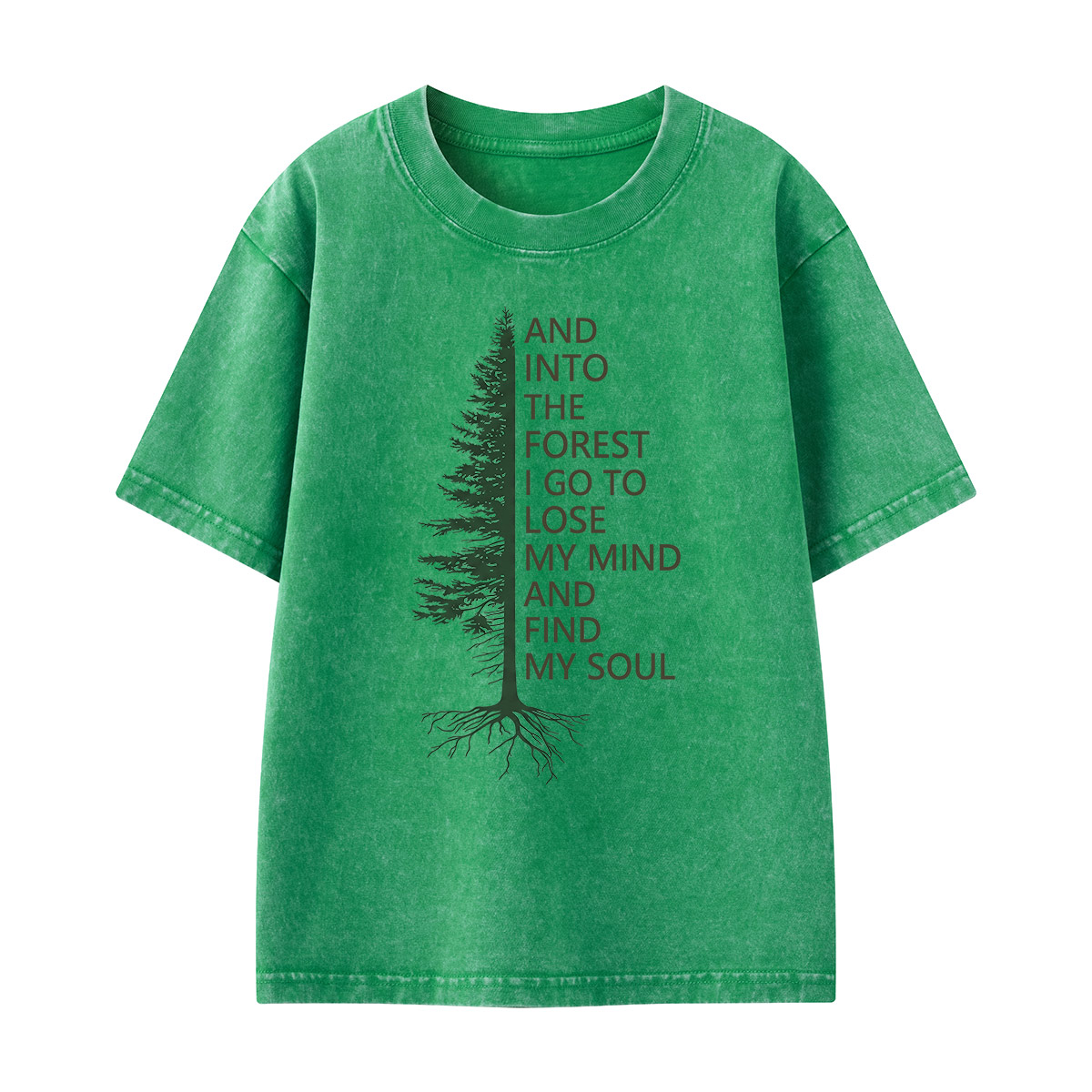 Into the Woods Kids Washed T-Shirt