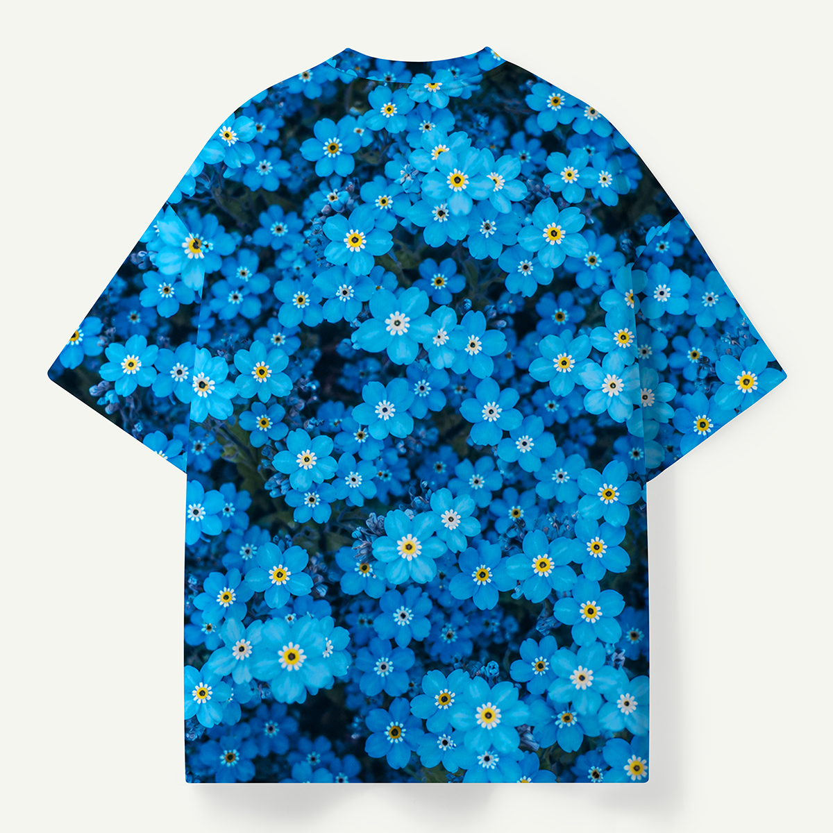 Ocean Blue Wildflower Premium Eco Tee