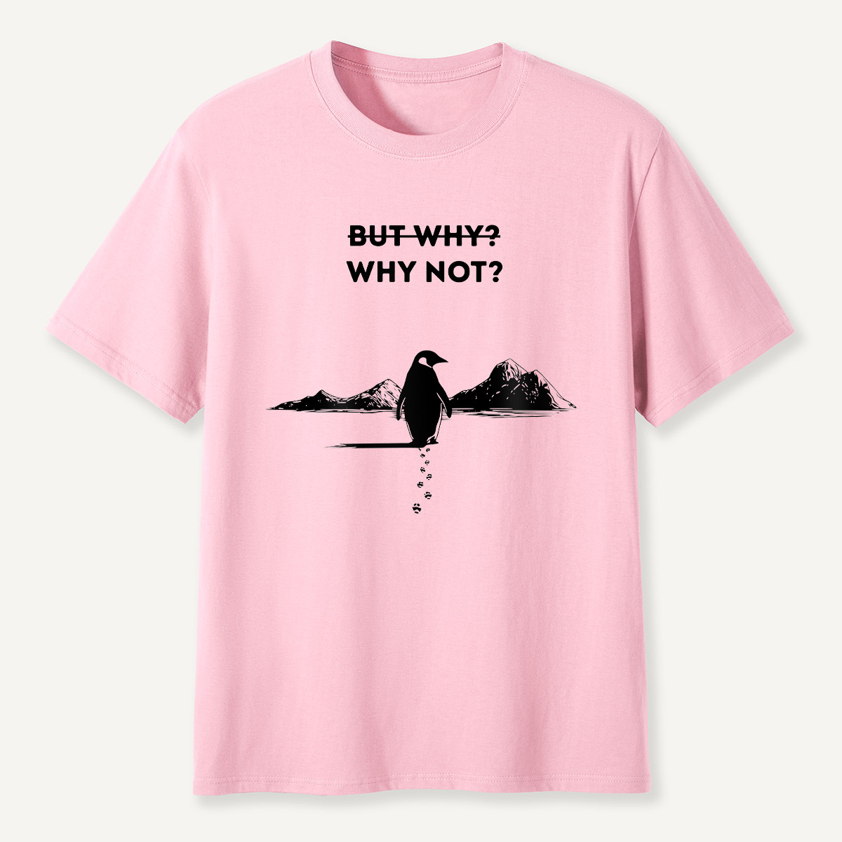 But Why Why Not Penguin Adventure T-Shirt