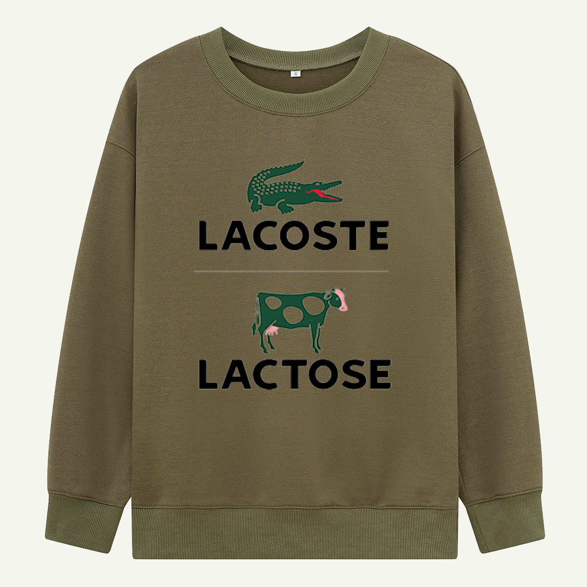 Crocodile Cow Wordplay Sweatshirts