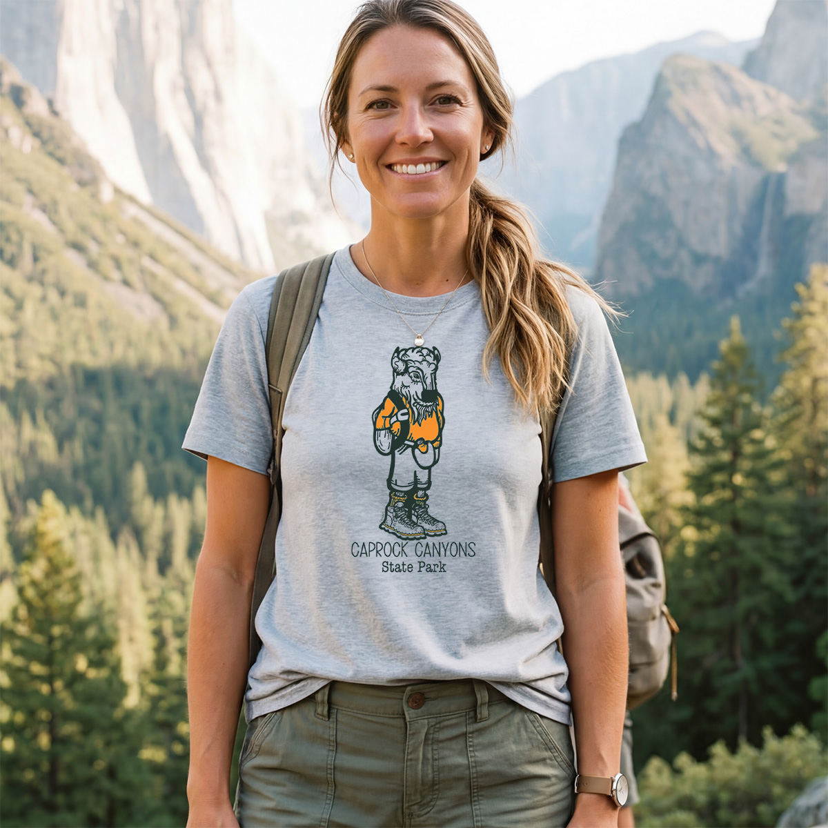 Buffalo Hiker Tee Cotton Classic T-Shirt