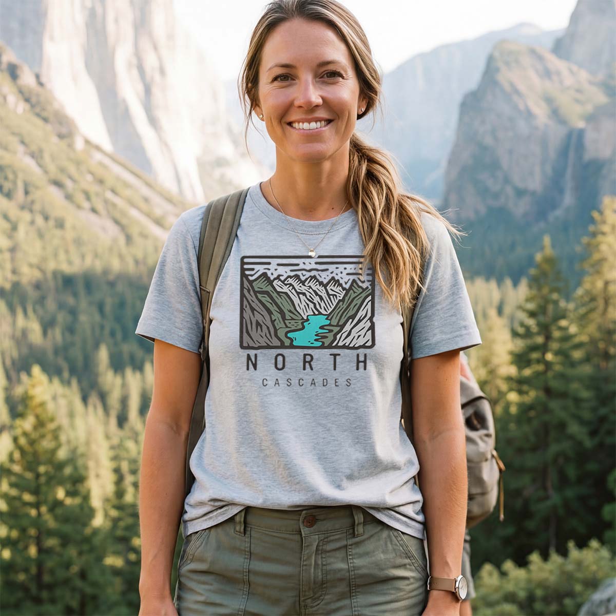 North Cascades National Park Tee Cotton Classic T-Shirt