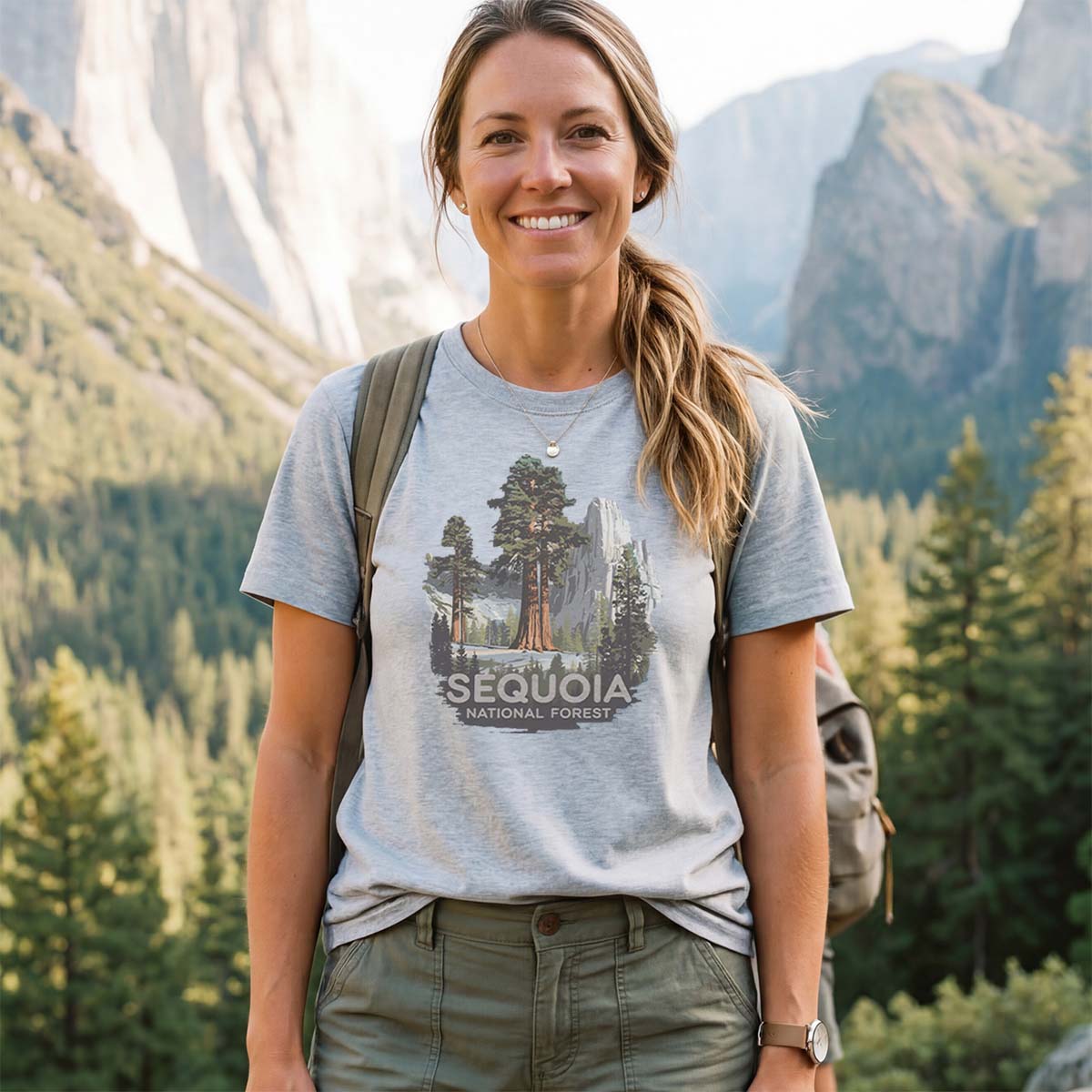 Sequoia National Forest Tee Cotton Classic T-Shirt