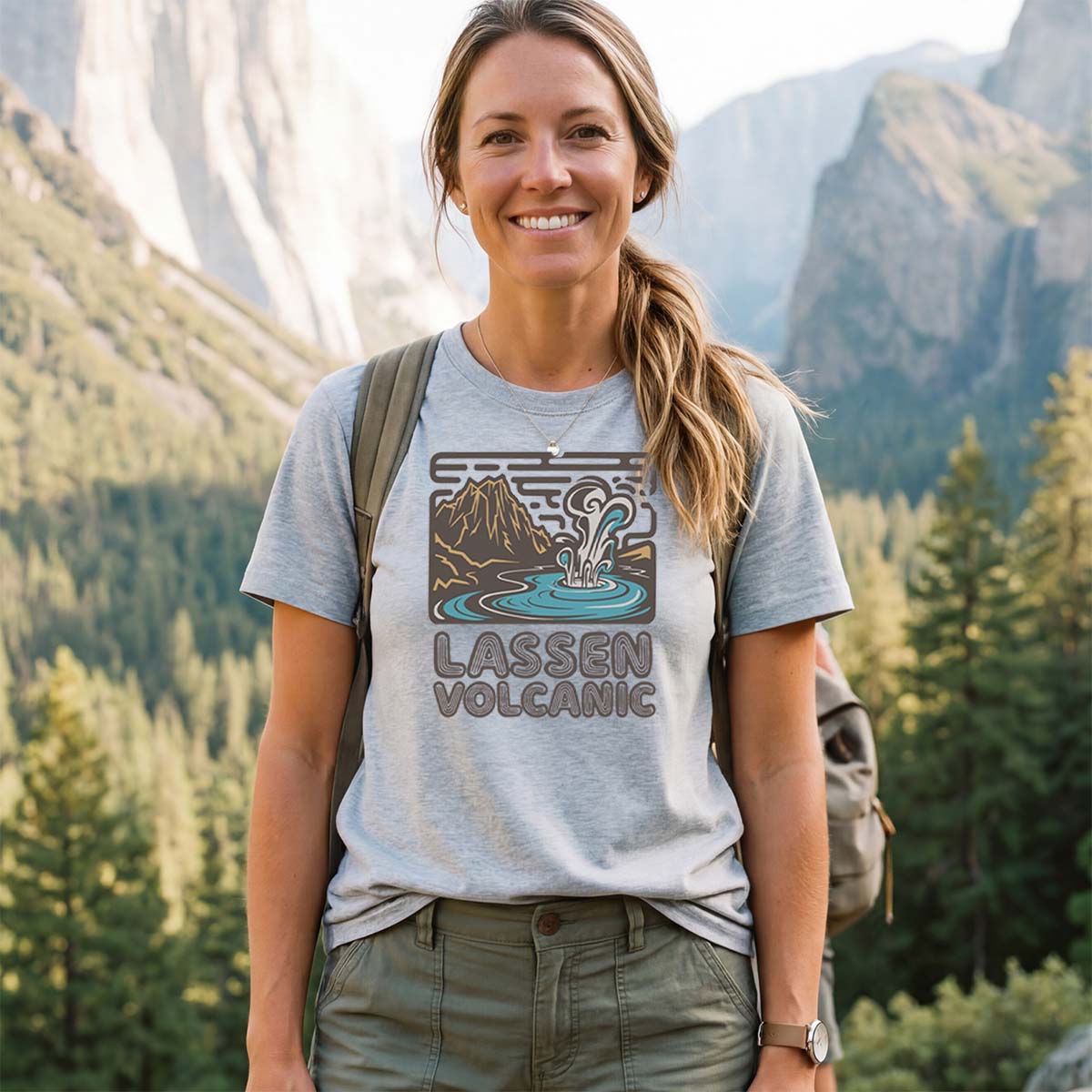 Lassen Volcanic National Park Tee Cotton Classic T-Shirt