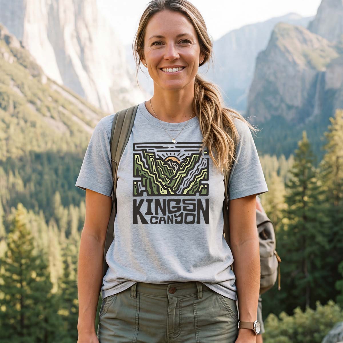 Kings Canyon National Park Tee Cotton Classic T-Shirt