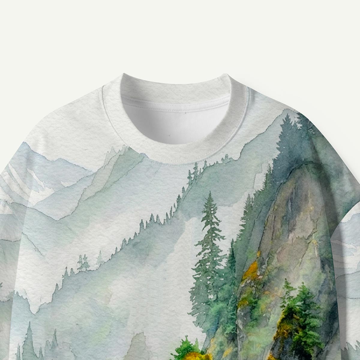 Alaska Rocky Coast and Tree Premium Eco Tee