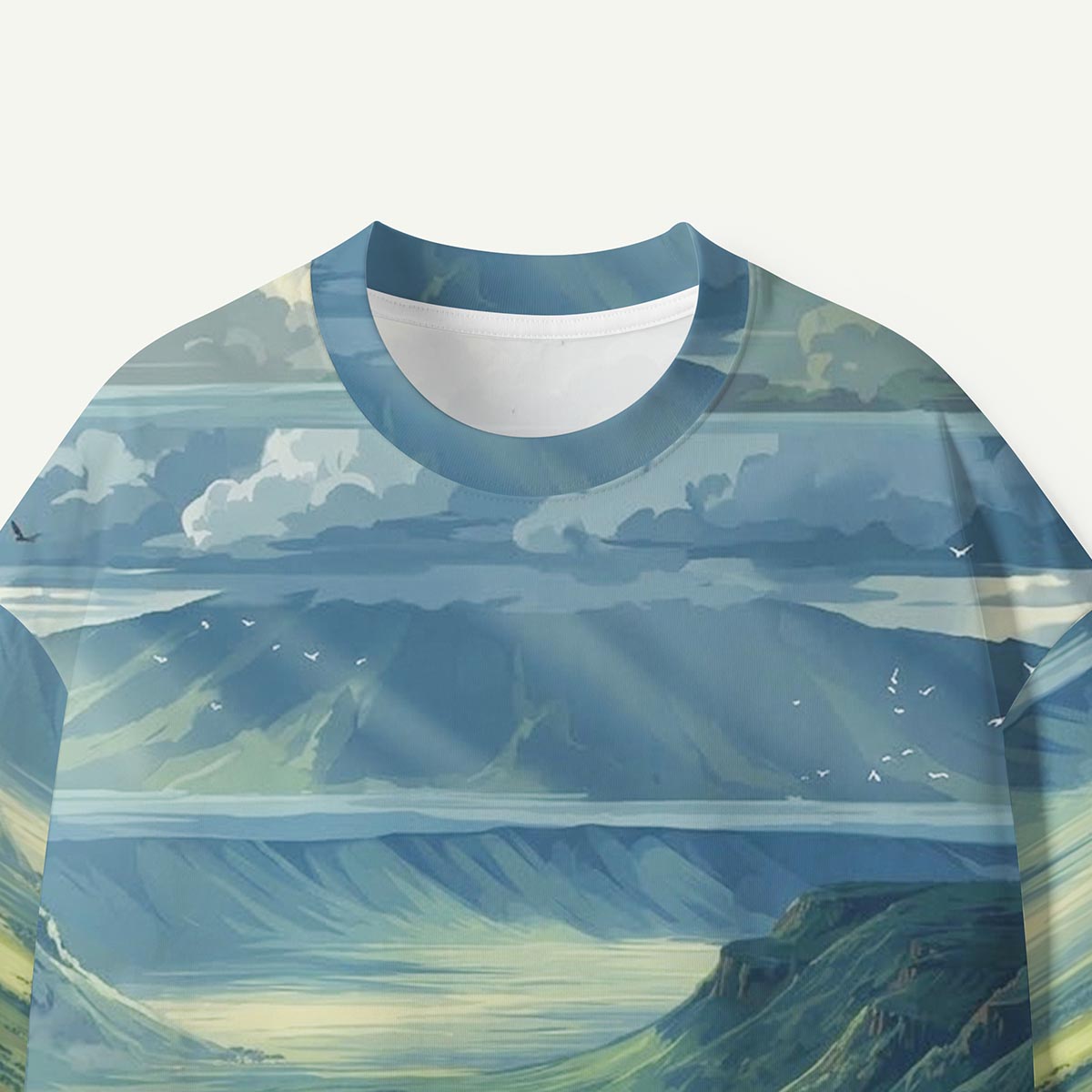 Elephants in Mountain Valley Premium Eco Tee
