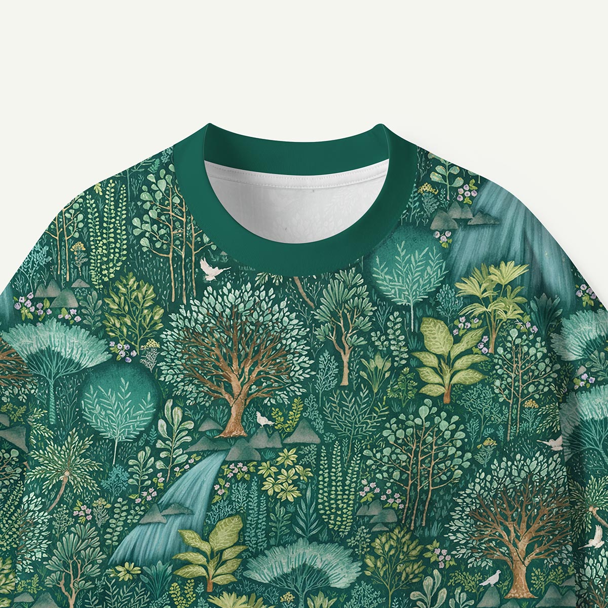 Green Forest Trees and Stream Premium Eco Tee