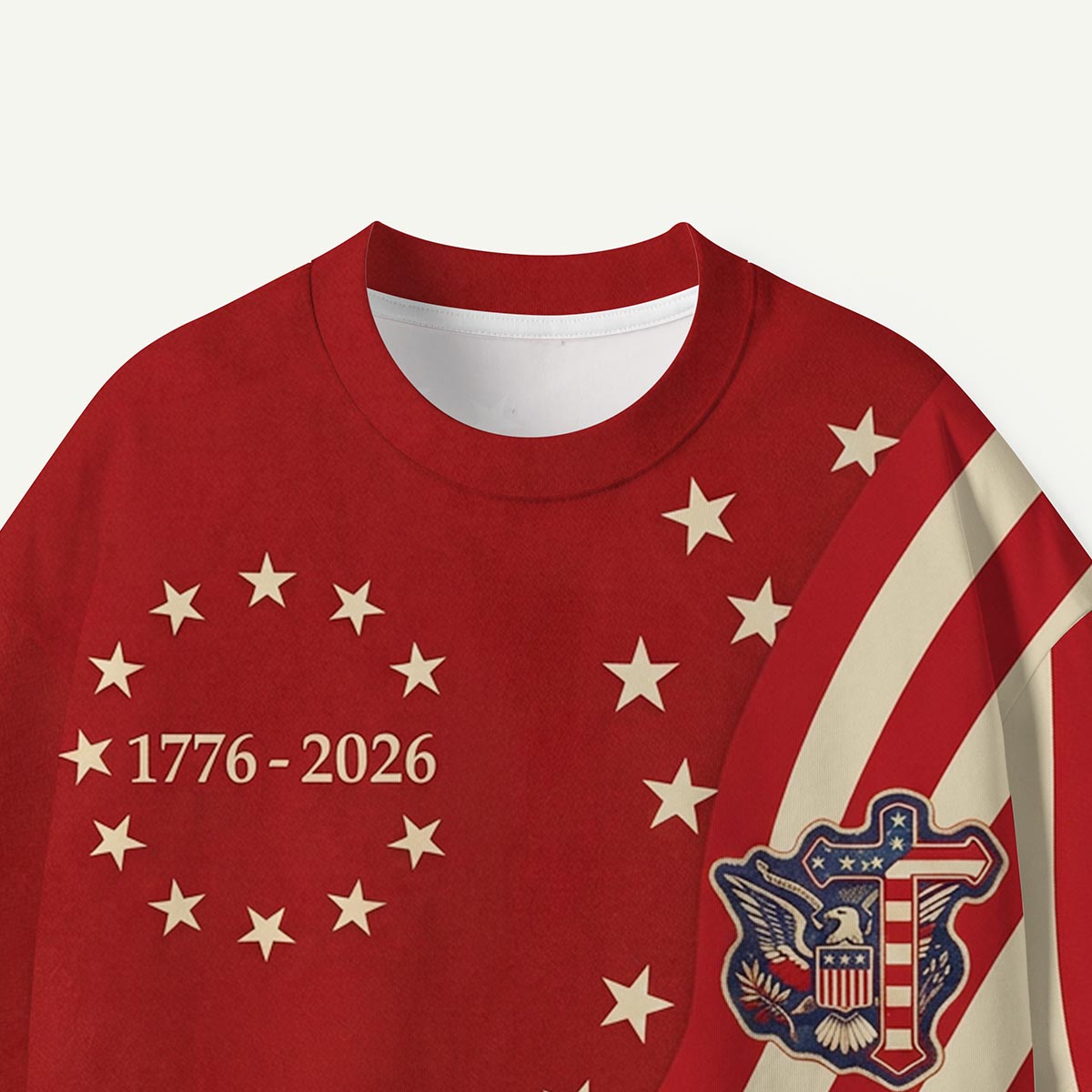 1776‑2026 Stars and Stripes Premium Eco Tee