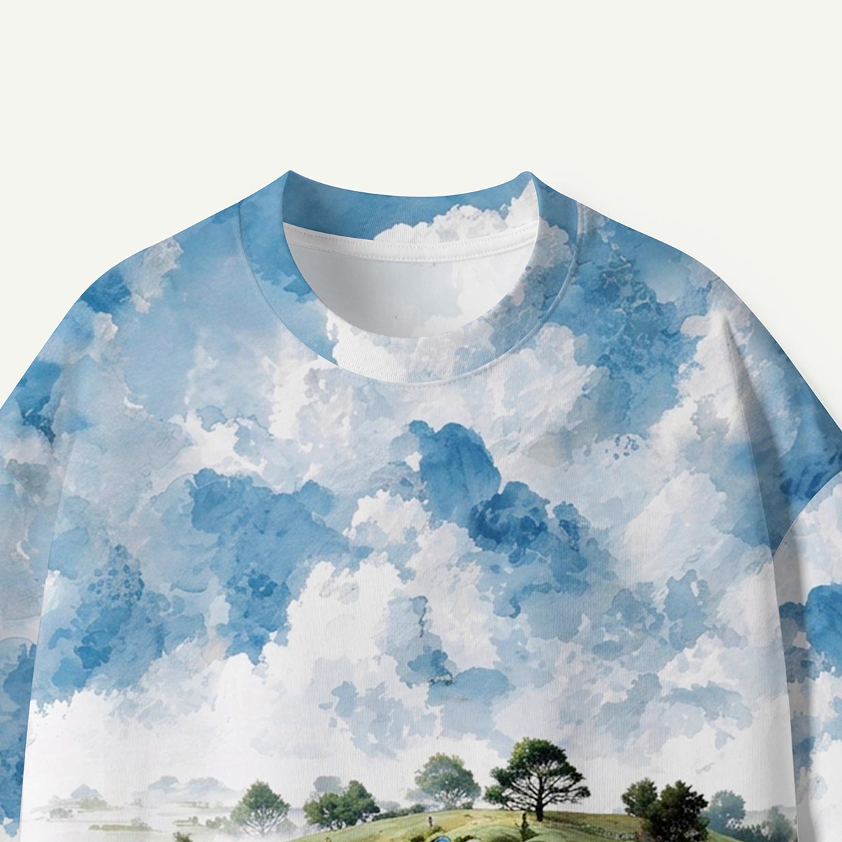 Rolling Hills Sky Premium Eco Tee