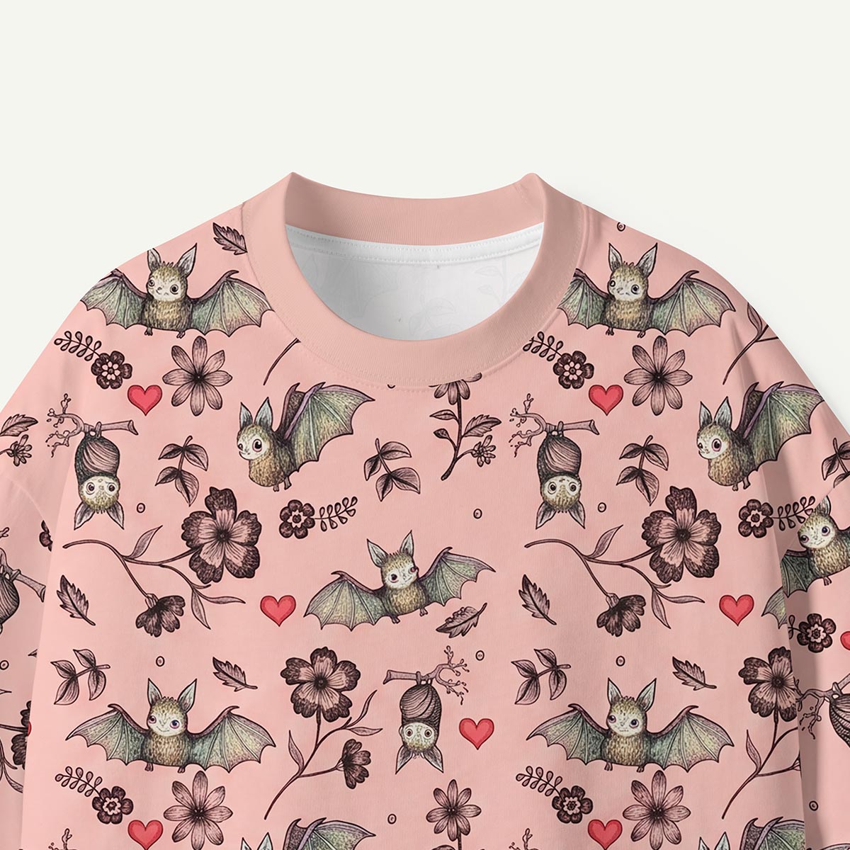 Bats and Hearts Premium Eco Tee