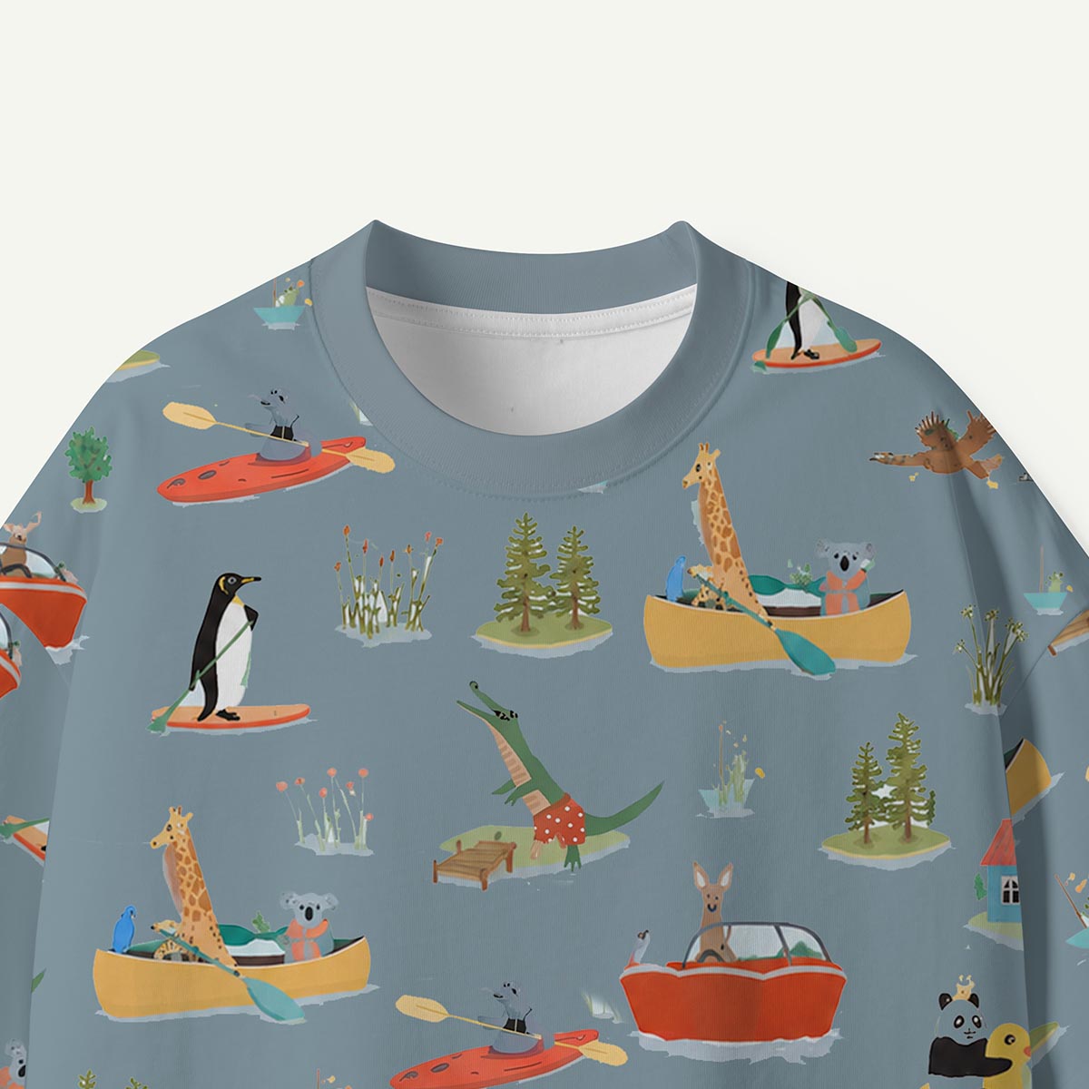 Animals Water Sports Adventure Premium Eco Tee