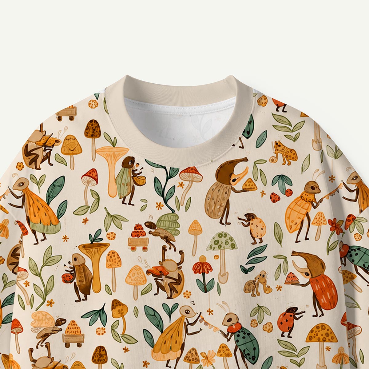 Insect and Mushroom Premium Eco Tee