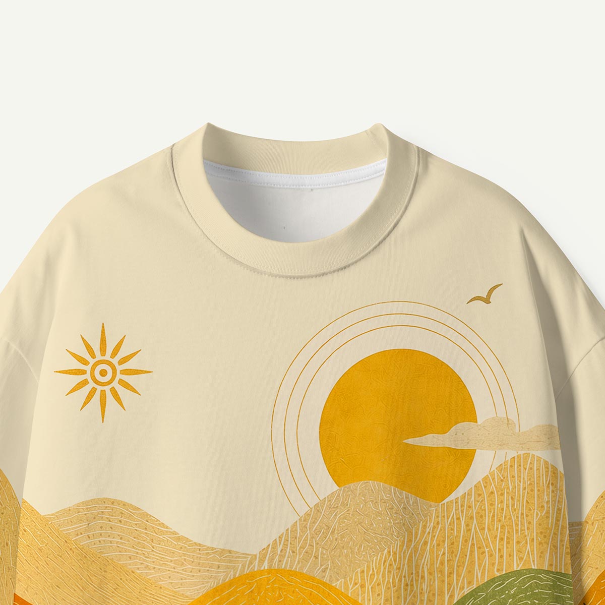 Layered Mountain Premium Eco Tee