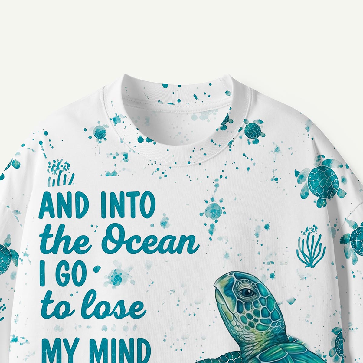 Sea Turtle Ocean Quote Premium Eco Tee