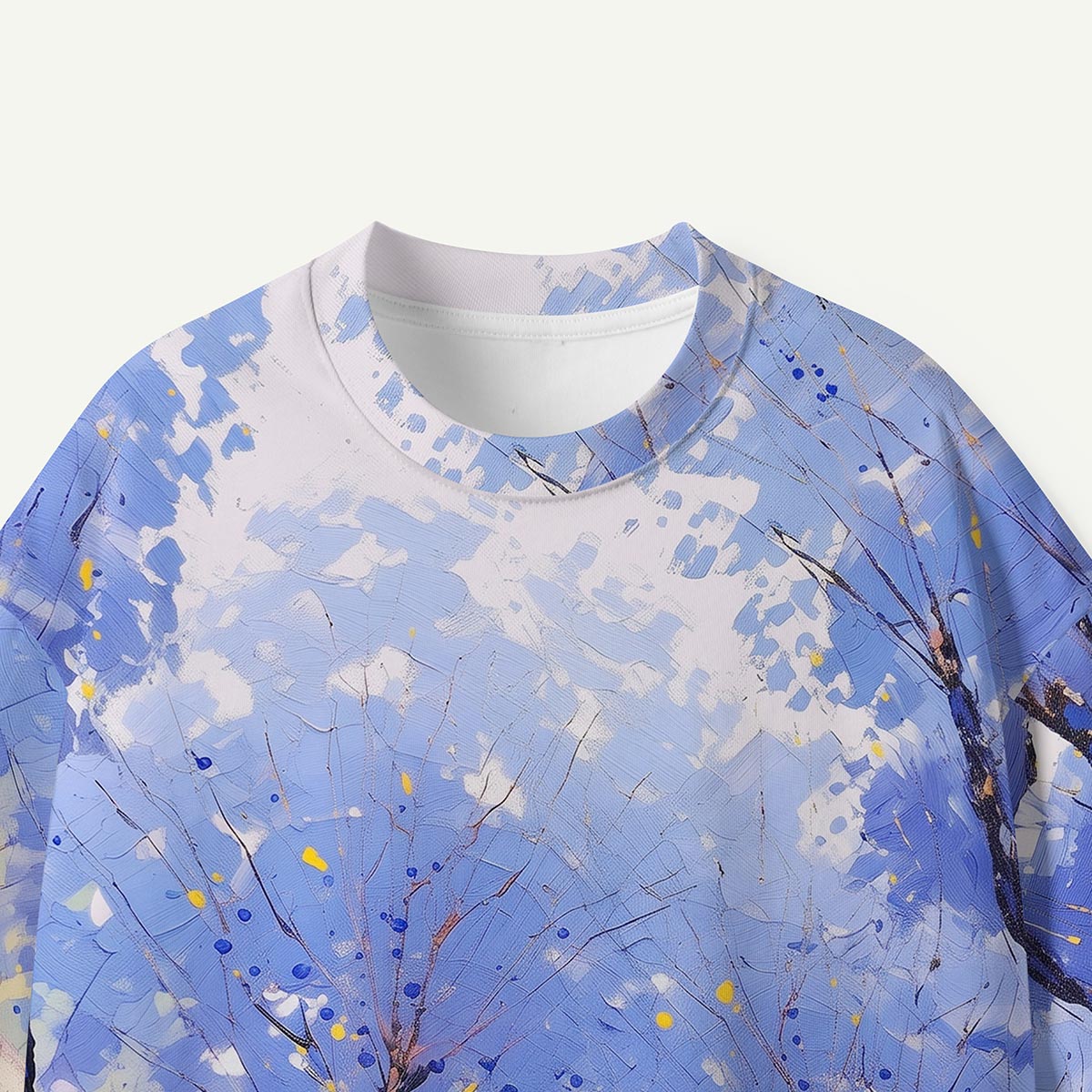 Blue Blossom Meadow Premium Eco Tee