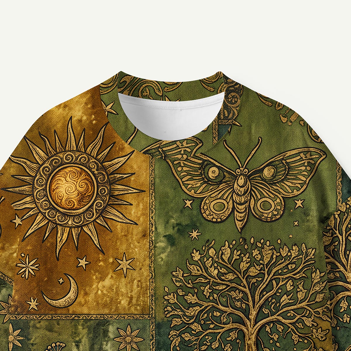 Mystic Peacock & Tree of Life Premium Eco Tee