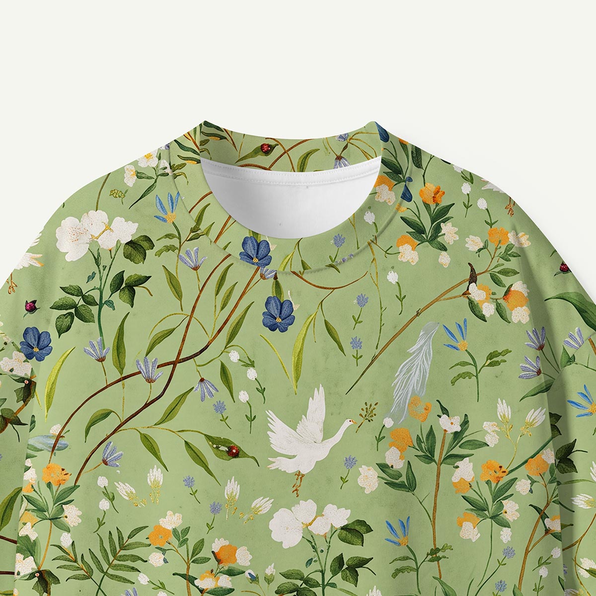Peace Dove Wildflower Botanical Premium Eco Tee