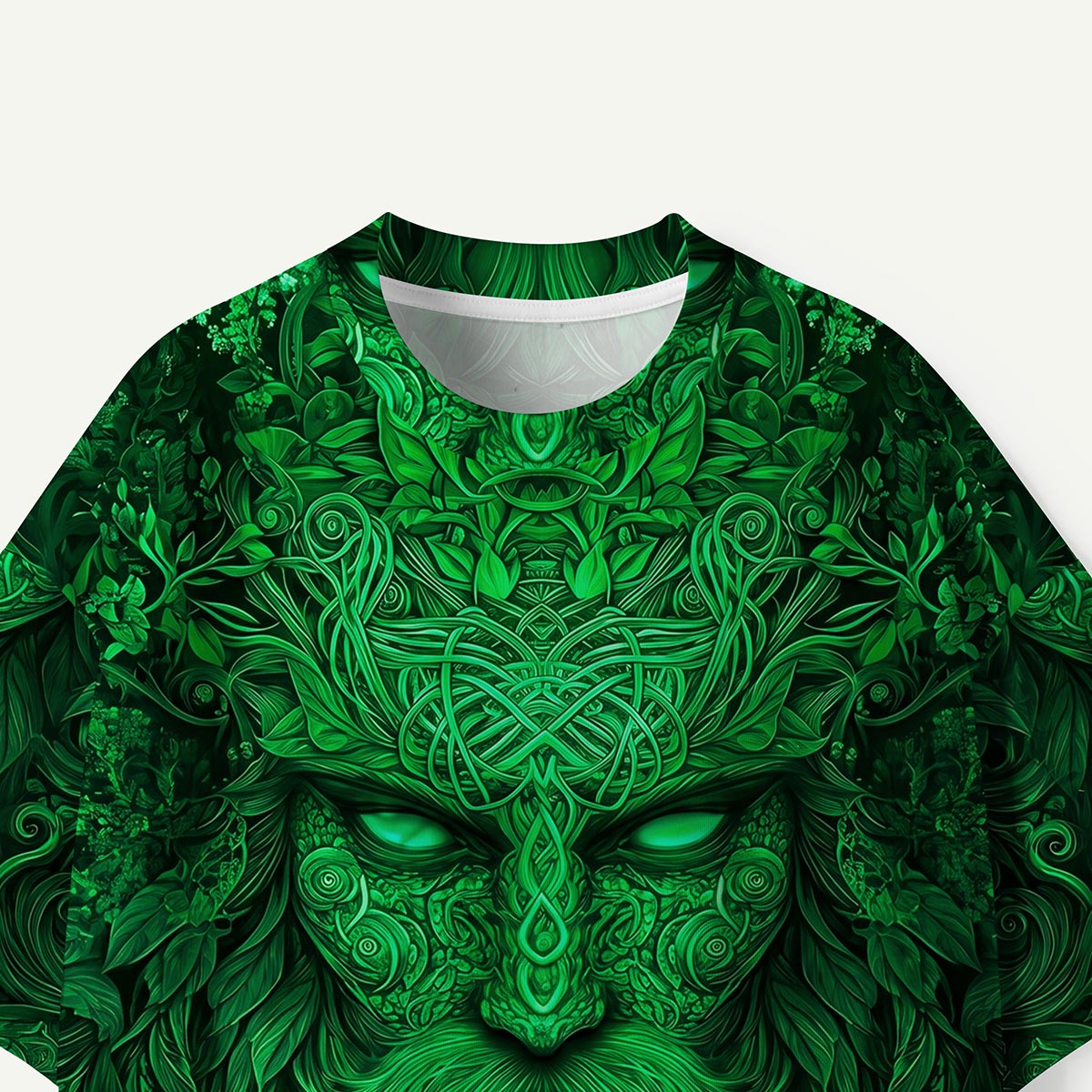 Emerald Forest Guardian Eco All-Over Print T-Shirt