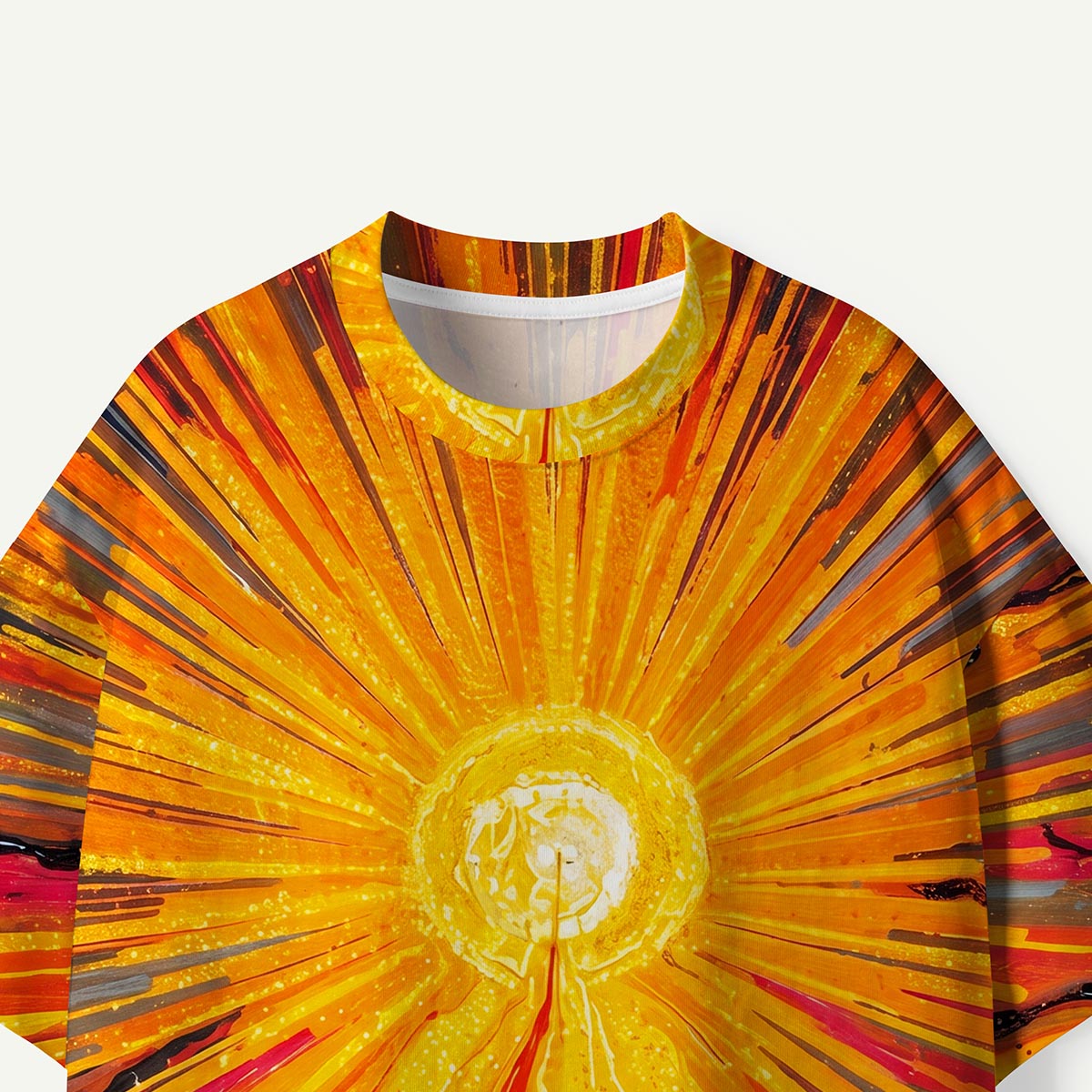 Radiant Sunburst Eco All-Over Print T-Shirt