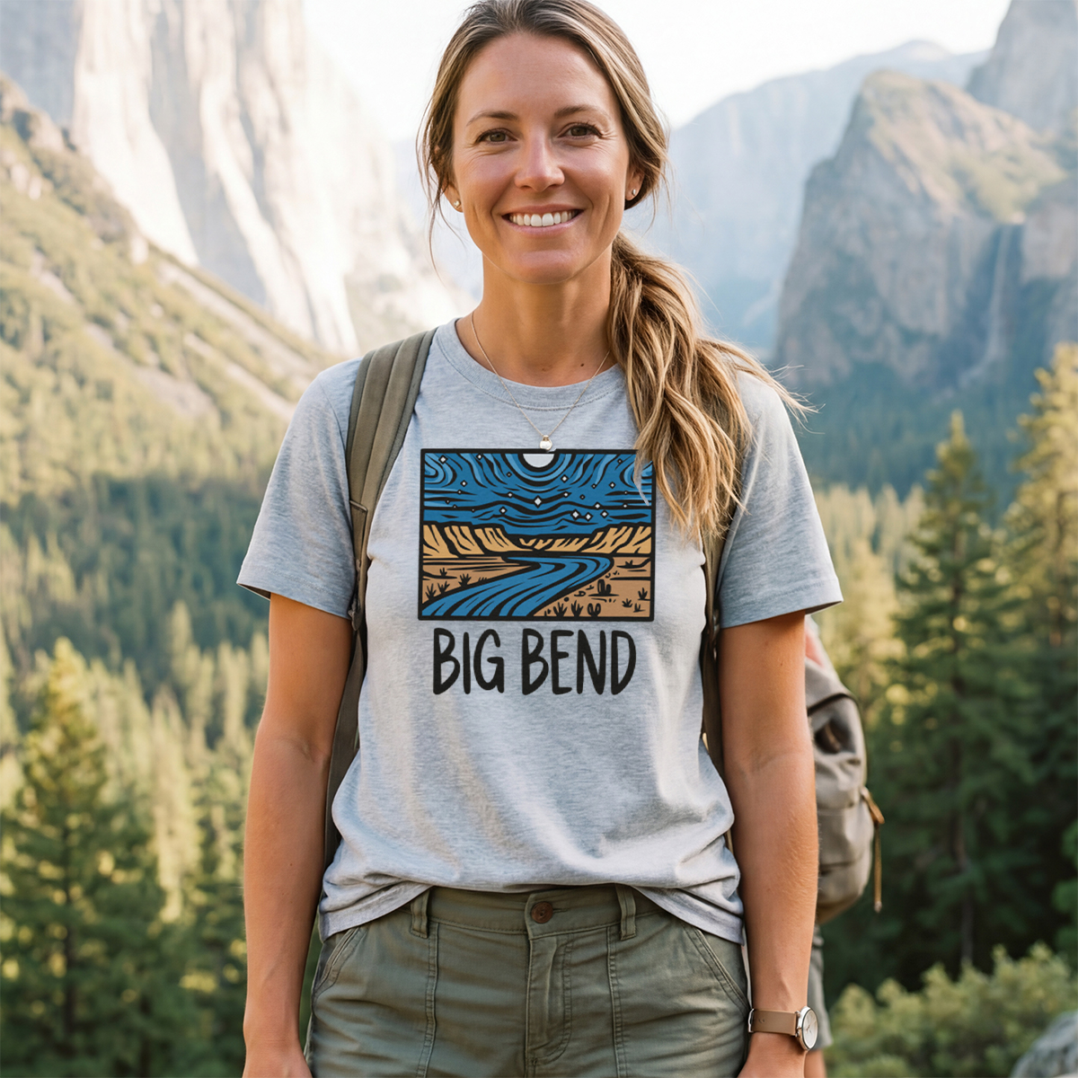 Big Bend National Park at Night T-Shirt