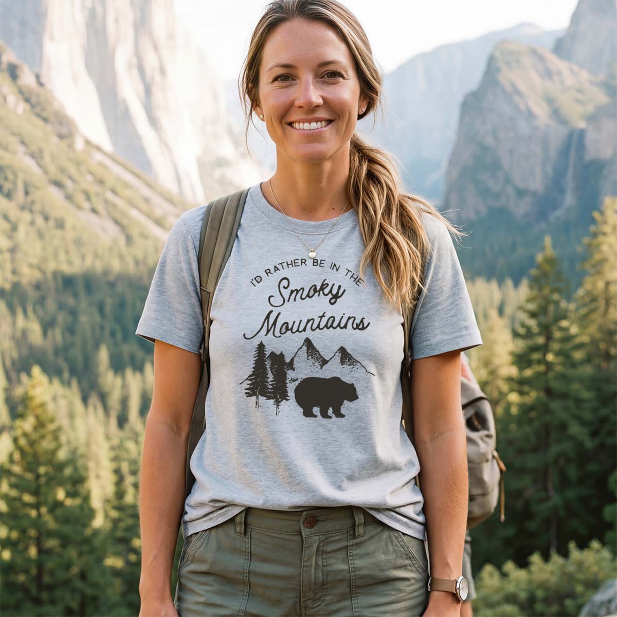 I'd Rather Be In The Smoky Mountains T-Shirt