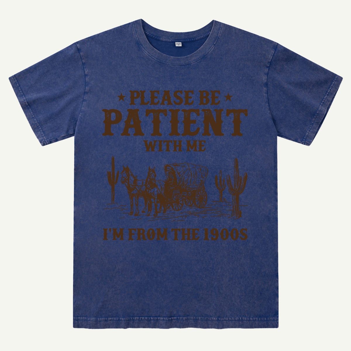 Please Be Patient With Me I'm From the 1900s Washed T-Shirt