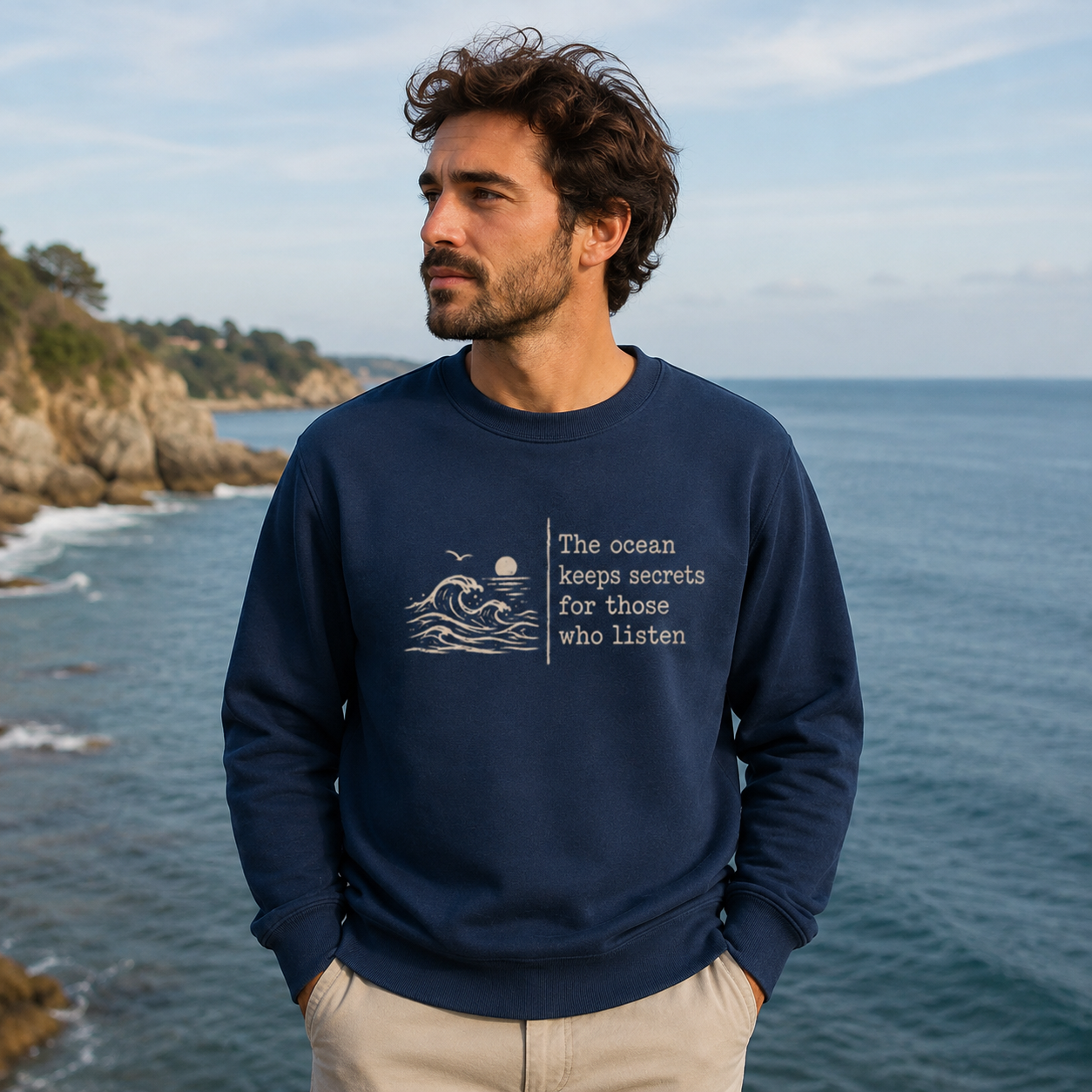 The Ocean Keeps Secrets Sweatshirts