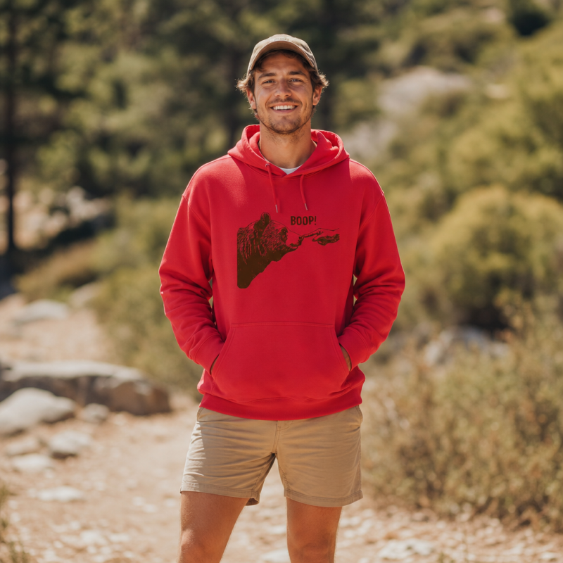 Boop Bear Nose Hoodie