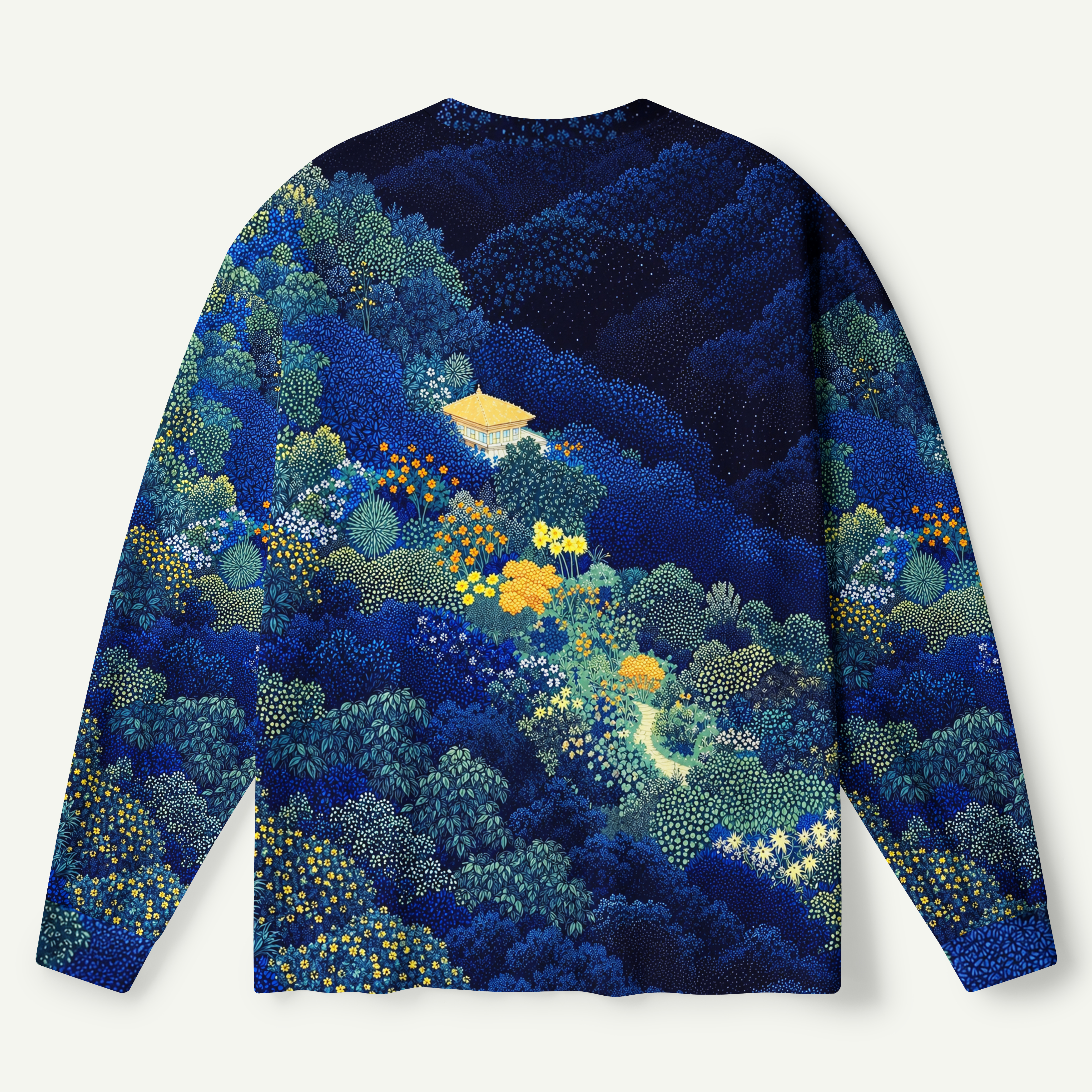 Hidden Golden Valley Forestscape Premium Pure Cotton Long Sleeves
