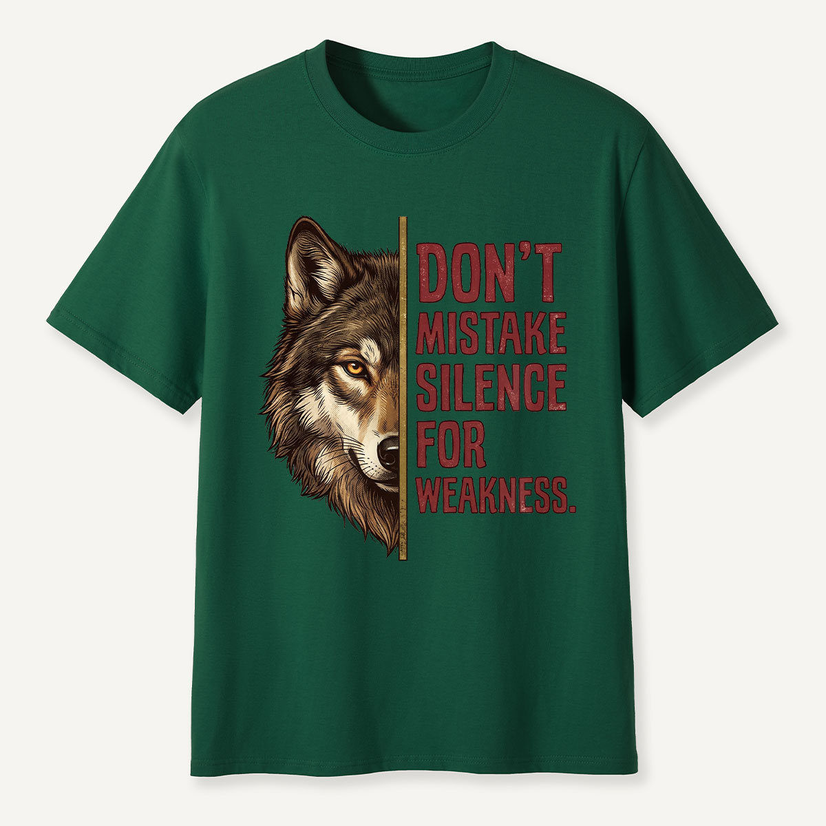 Predator Wolf Face T-Shirt