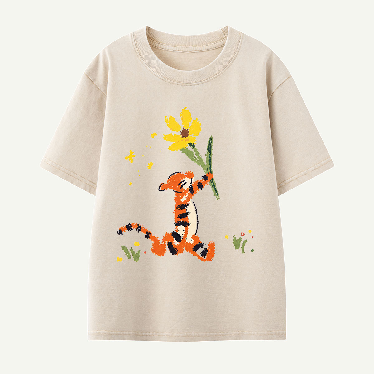 MDWTMMNA26081406 Kids Washed T-Shirt
