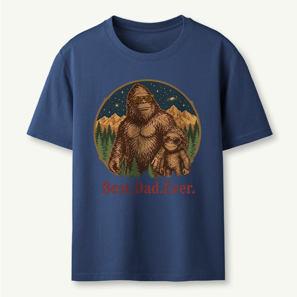 Best Dad Ever Cryptids T-Shirt