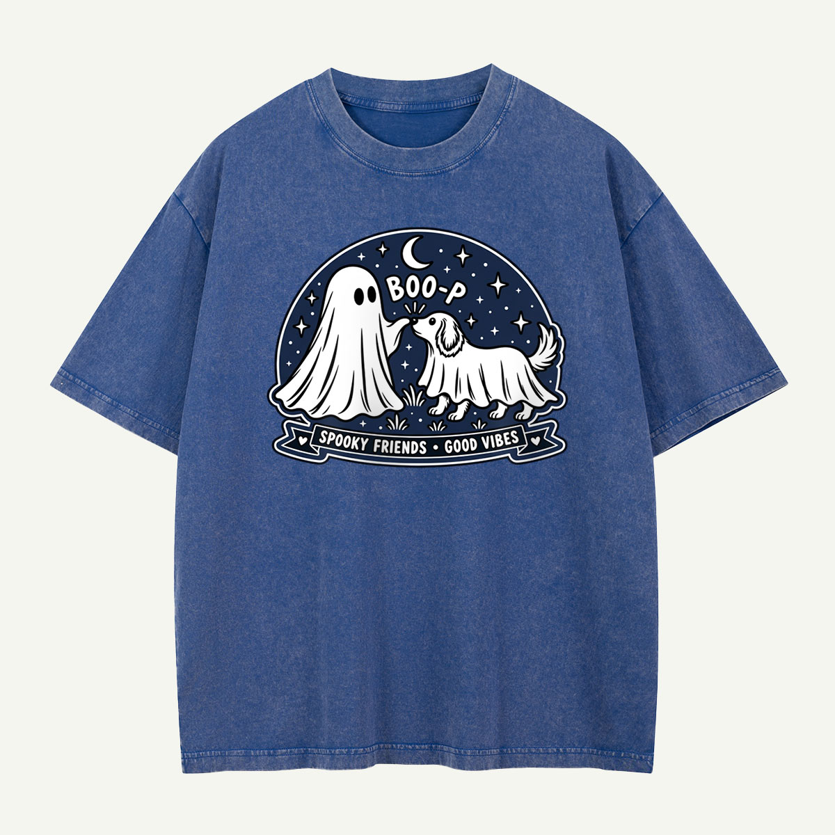 Boo-P Best Friends Washed T-Shirt
