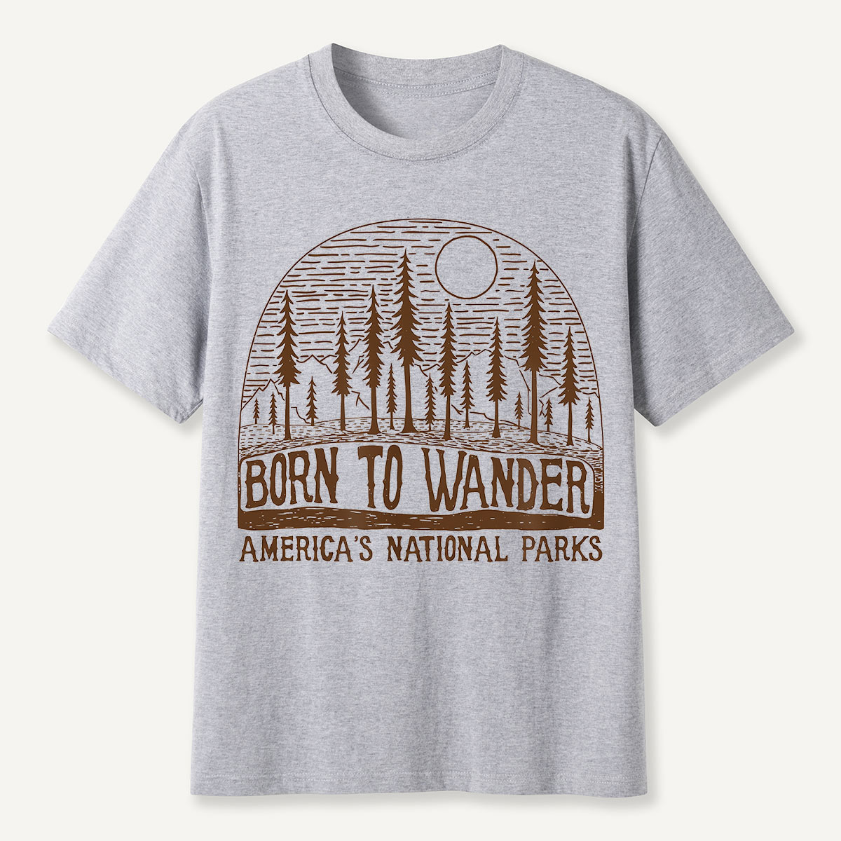 Born to Wander America’s National Parks T-Shirt