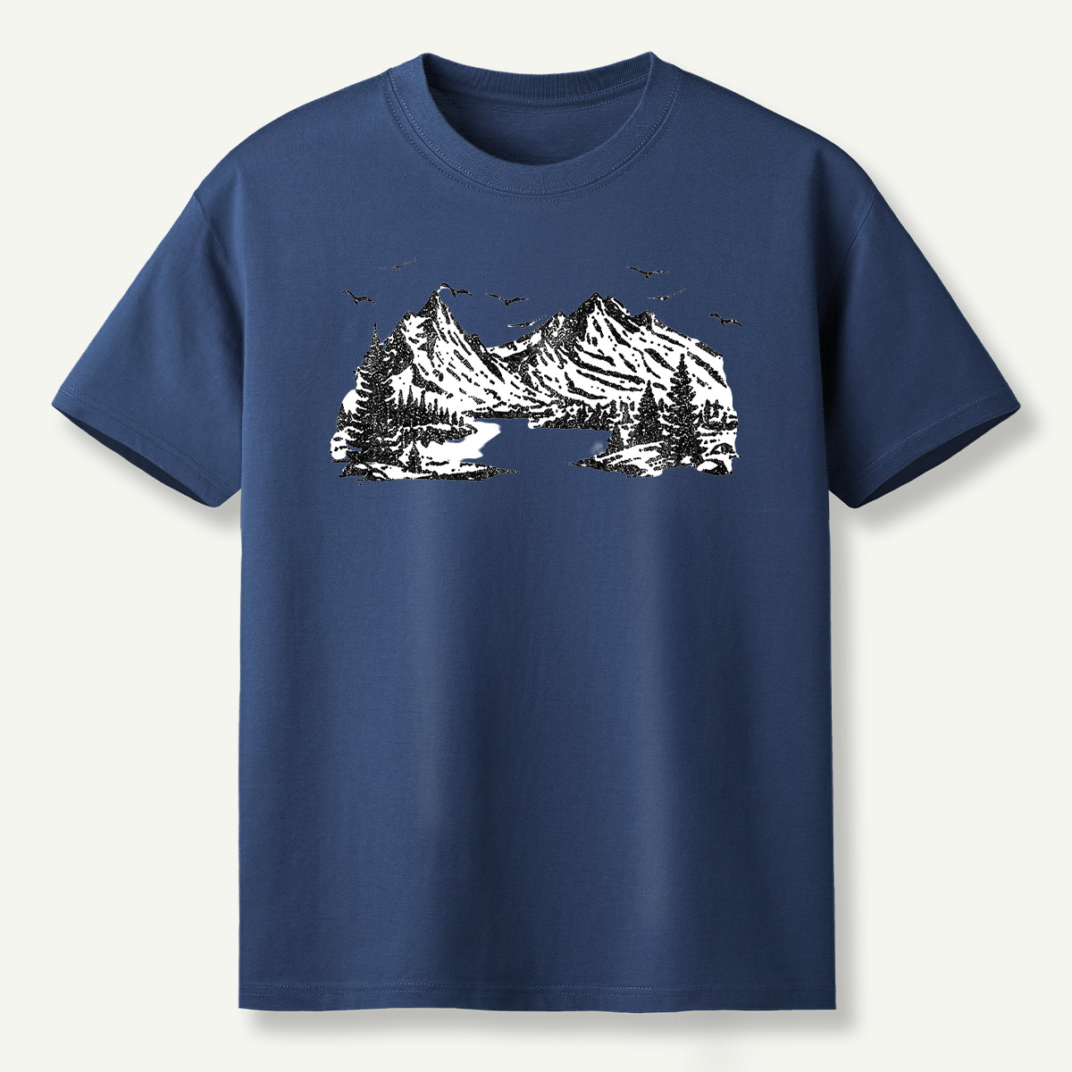 Mountain Valley Wilderness Sketch T-Shirt