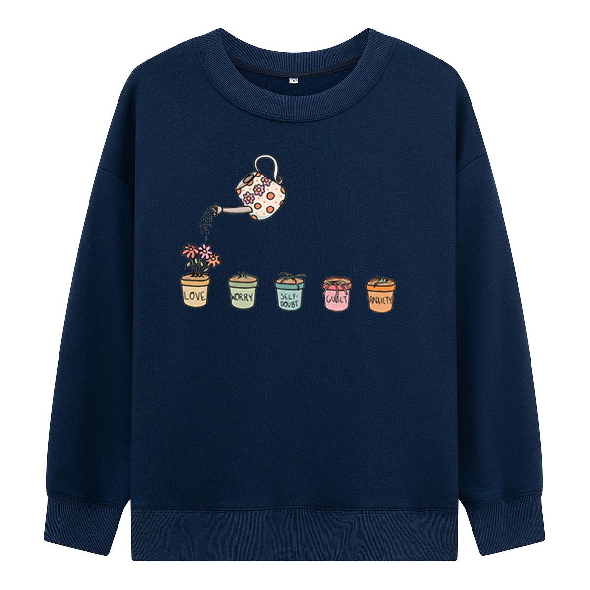 Watering Emotions Plant Pots Sweatshirts