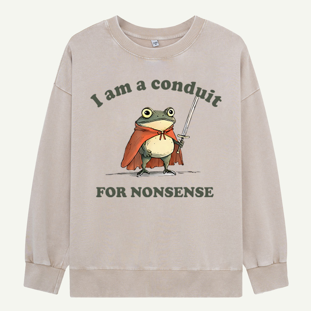 Ladybug and Flower Tee Washed Sweatshirts