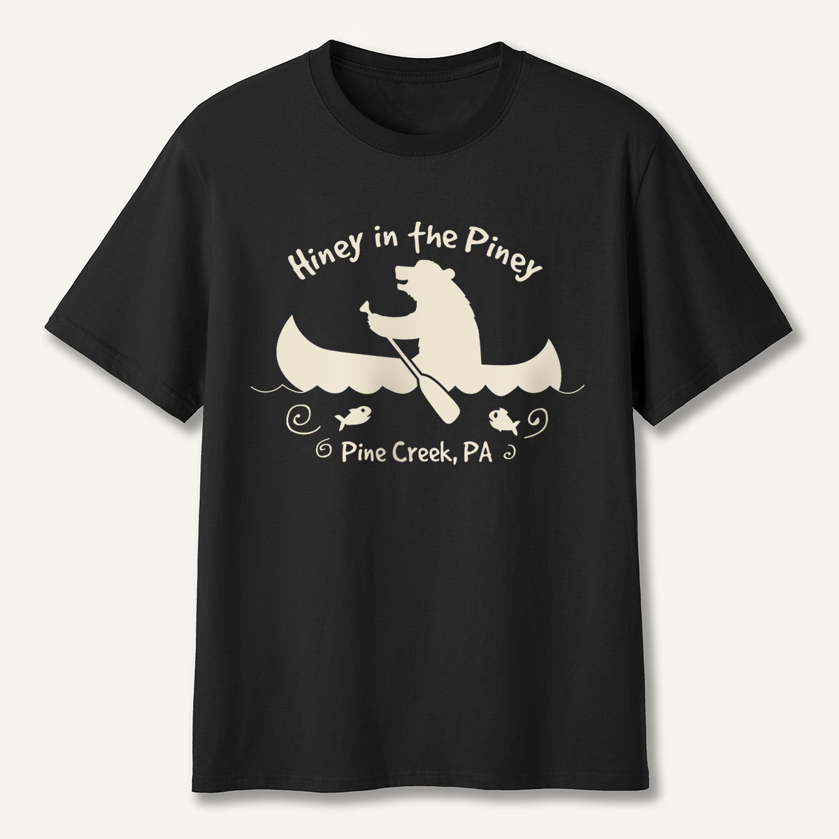 Wholesale Bear In Canoe Tee