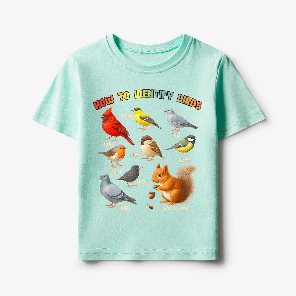 How to Identify Birds Kids T-Shirt