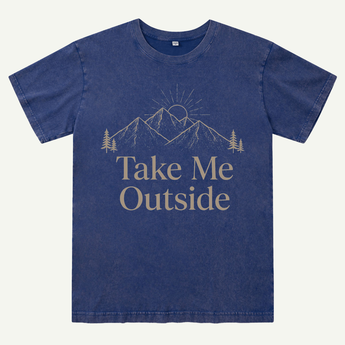 Take Me Outside Mountain Washed T-Shirt