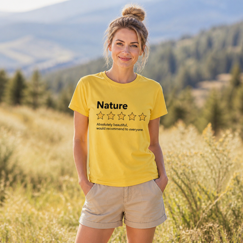 Nature Five-Star Review T-Shirt