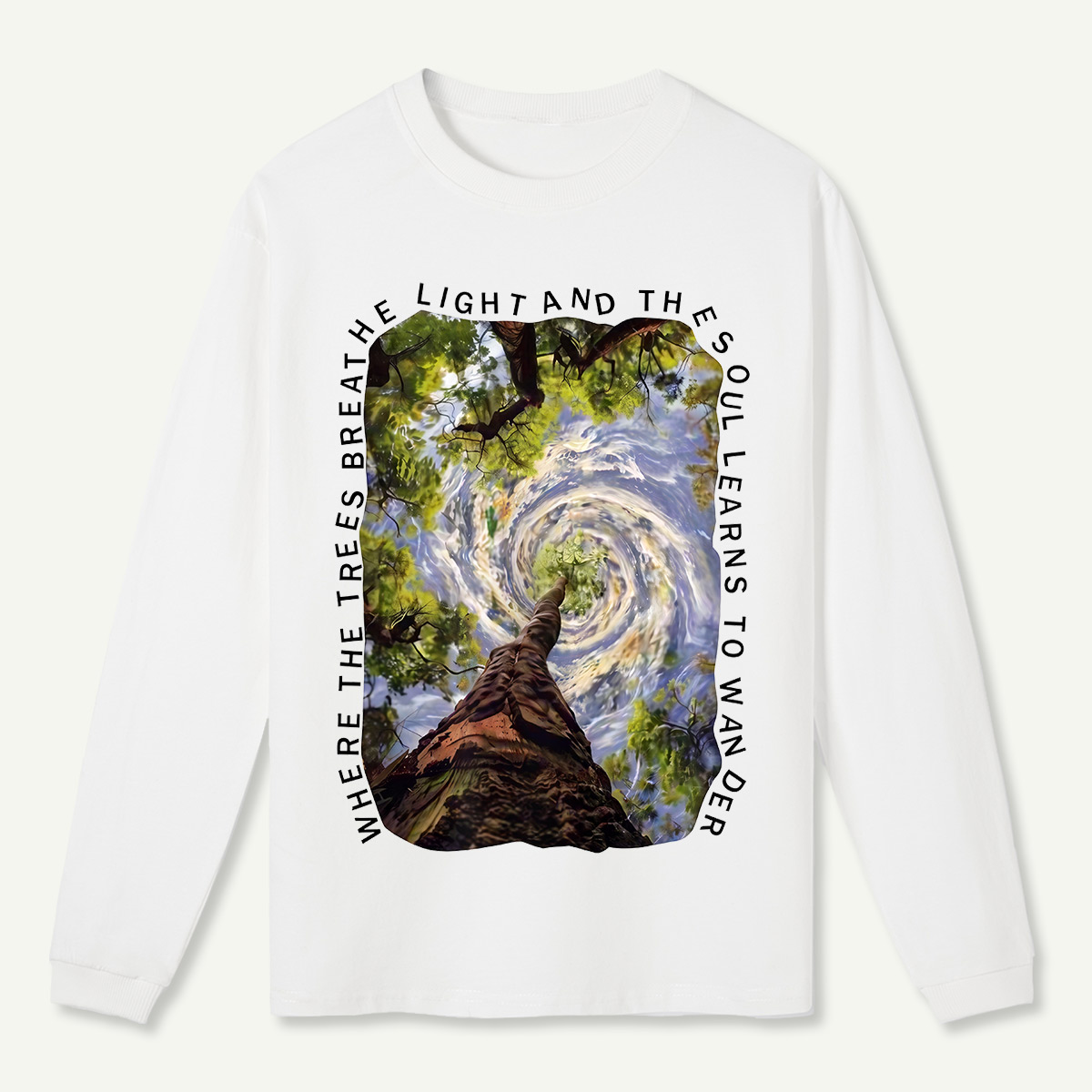 surreal forest Long Sleeve T-Shirt