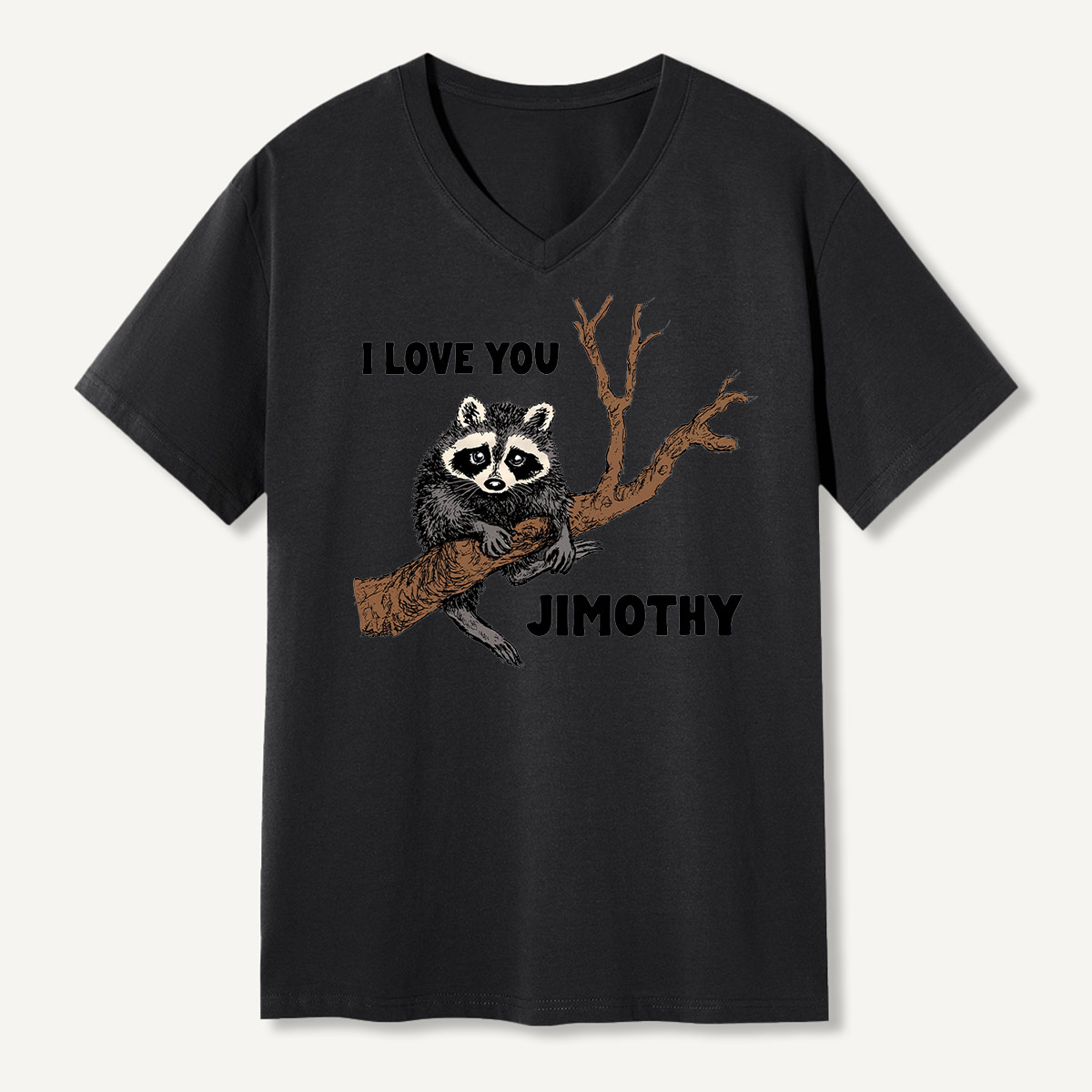 I Love You Jimothy Crow V-neck T-Shirt