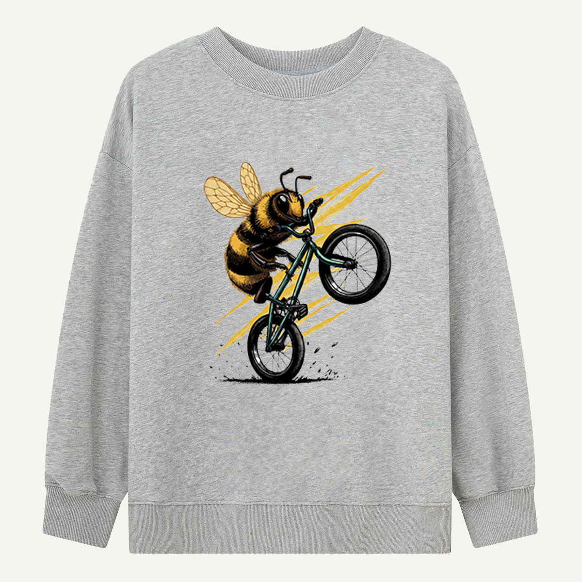 Bee-Hold My Bike Sweatshirts