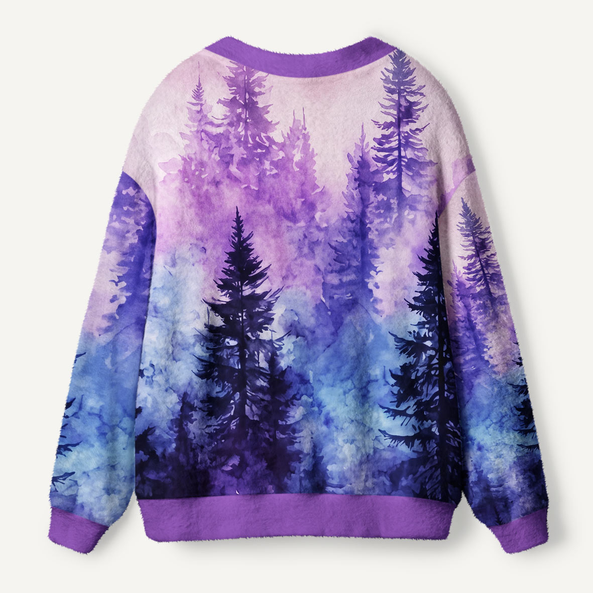 Luminous Forest  Premium Ugly Cardigan Sweaters